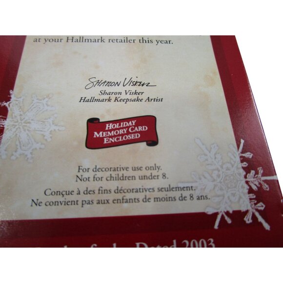 Hallmark Keepsake Ornament Kris Kringle Vintage 2003 Handcrafted NIB Box Wear - Picture 5 of 8